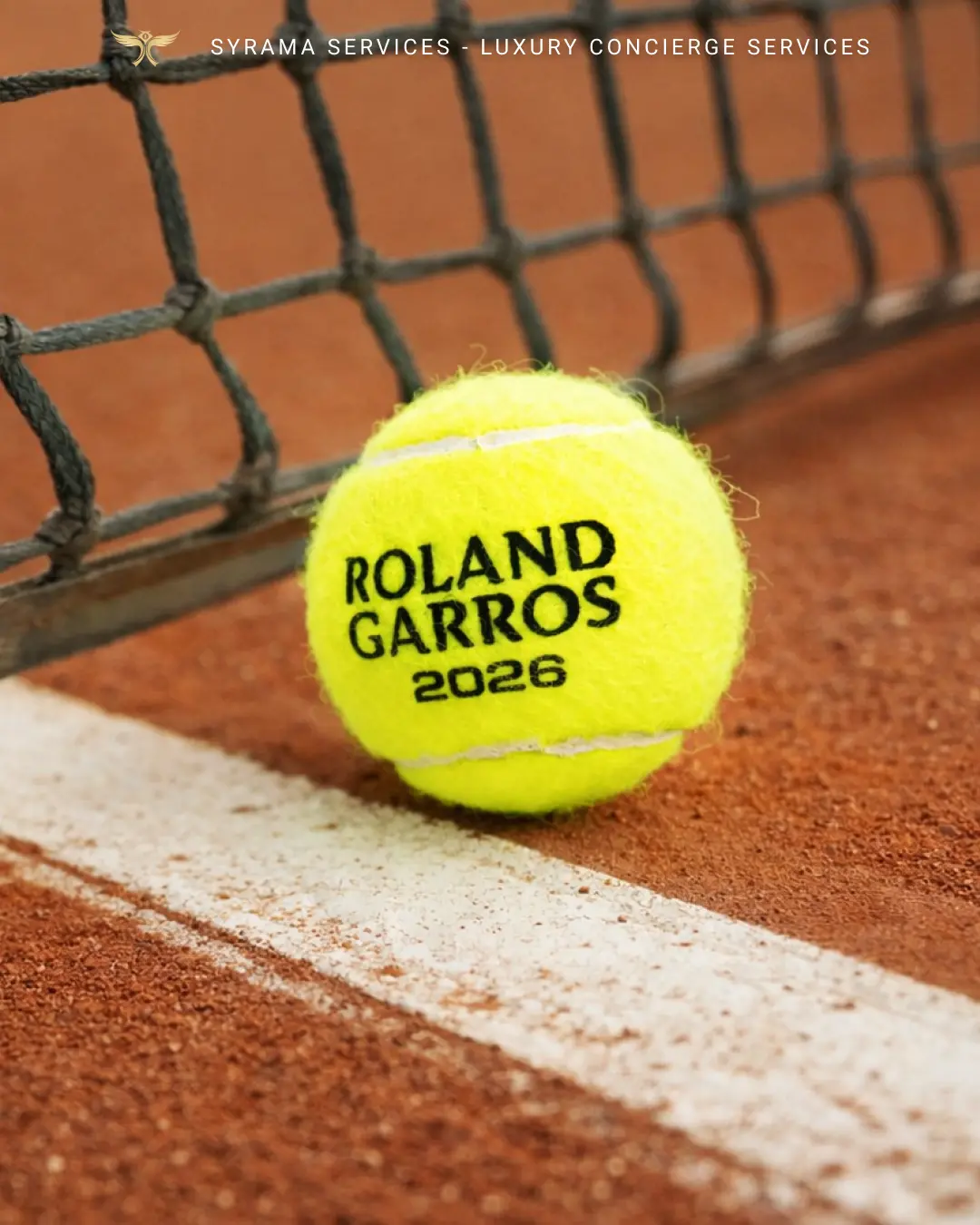 Roland-Garros in Paris, France – luxury concierge event by Syrama Services
